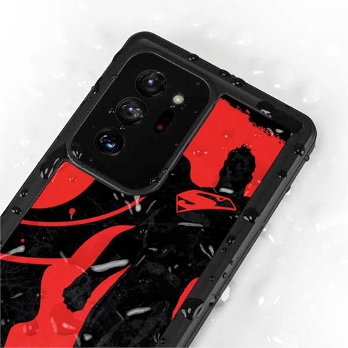 DC Comics Superman Silhouette Flying Galaxy Note20 Ultra 5G Waterproof Case